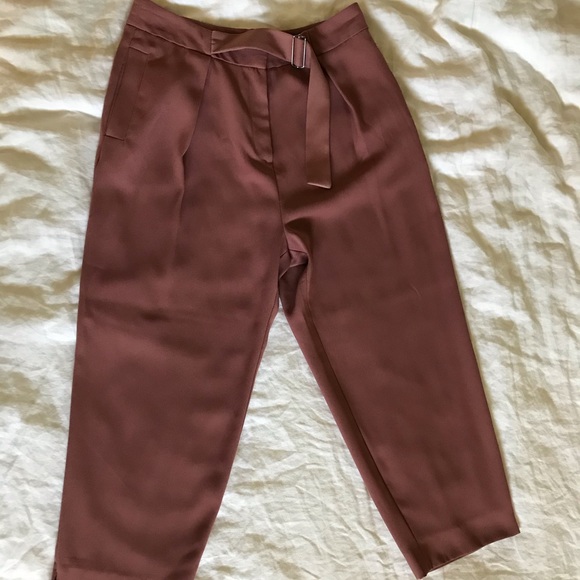 Mauve Tapered Pants - Picture 1 of 6